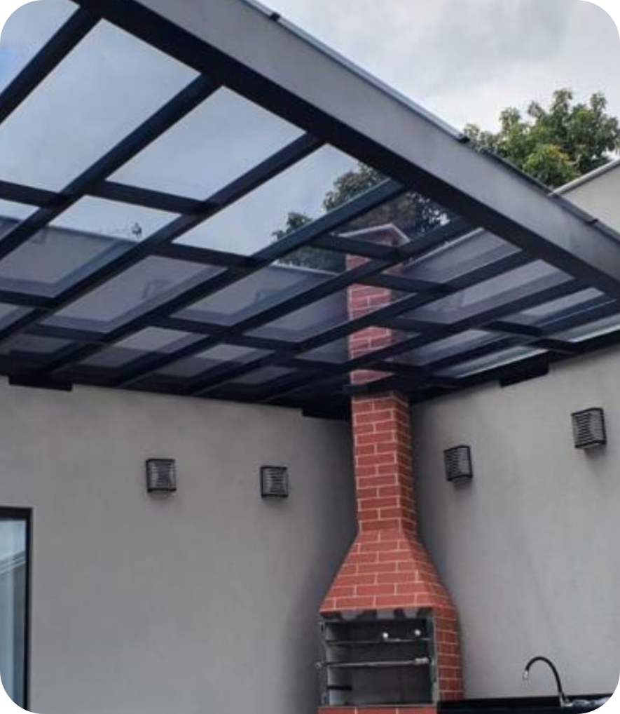 Chapas de Policarbonato - 04mm e 06mm.